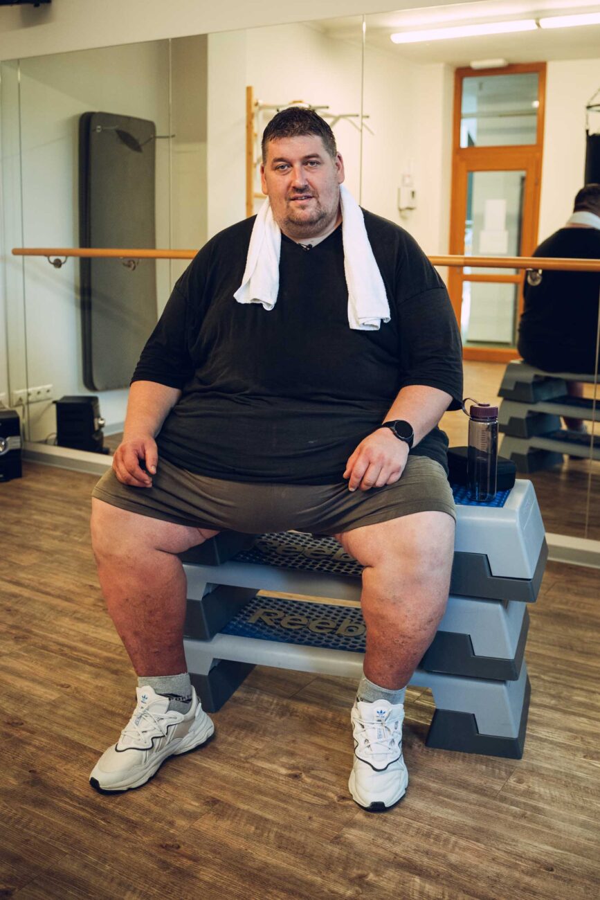 Lukáš Skupin dřel dlouhé týdny v posilovně. Foto: TV Nova