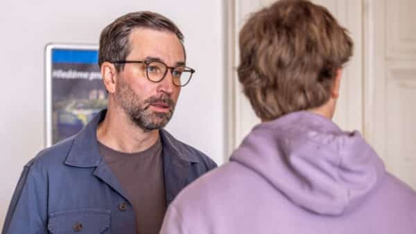Ondřej Sokol a Petr Uhlík v seriálu Vraždy v kraji. Foto: TV Nova