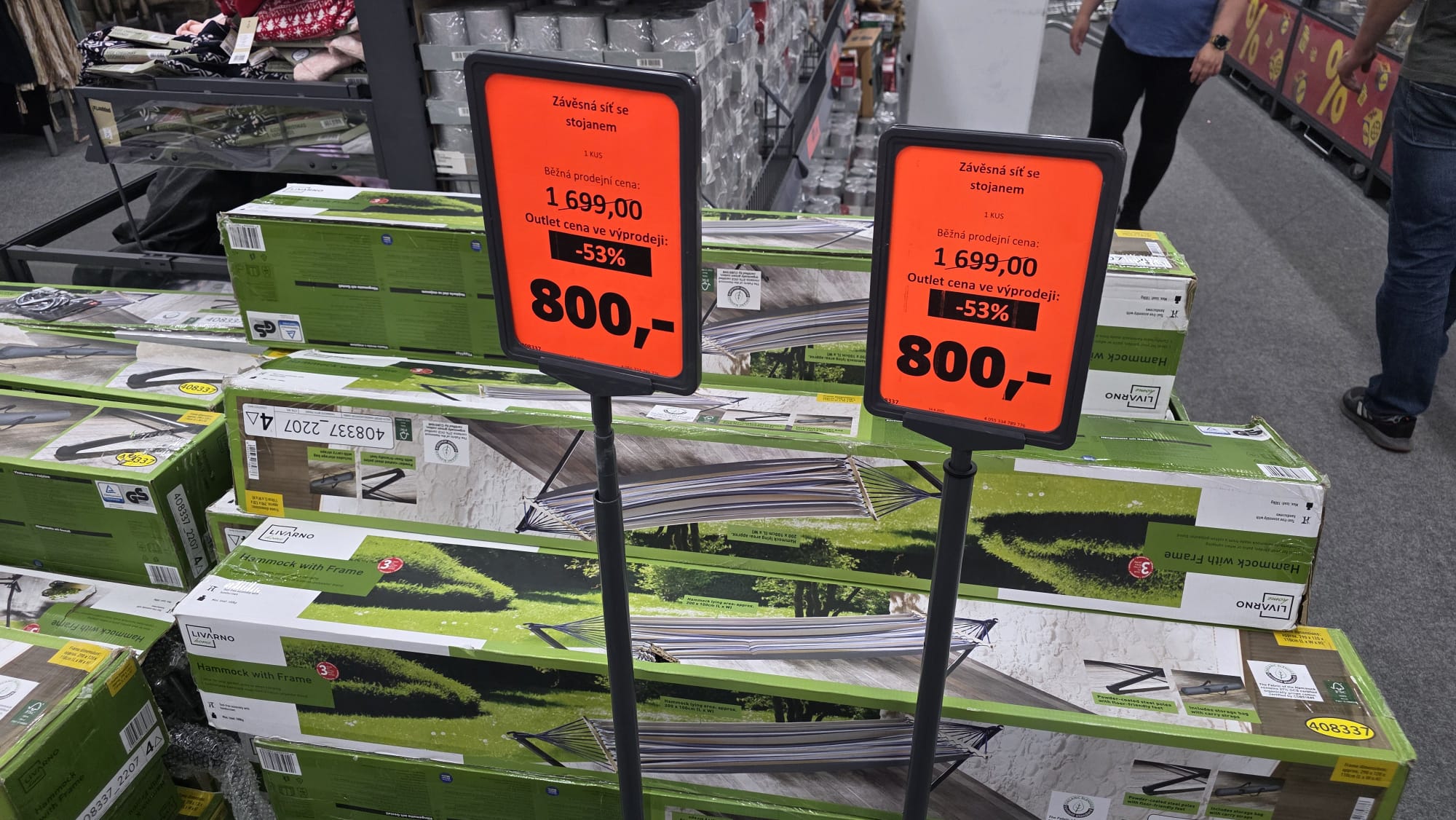 Houpací síť nabídne odpočinek za 800 korun. Foto: ČRzprávy