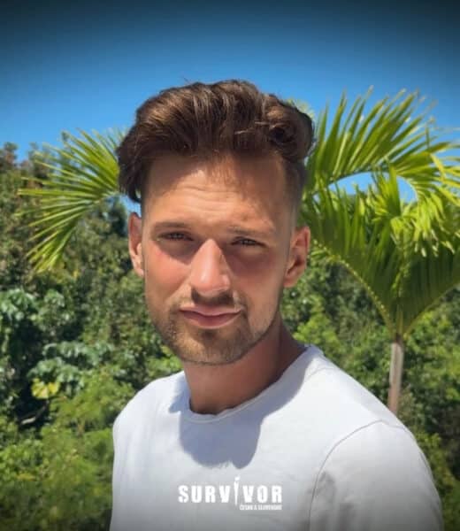 Velká Pepova proměna v Survivoru. Zdroj: Nova