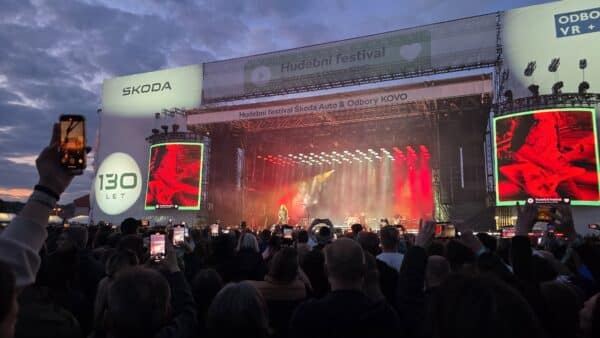 Festival Škoda Auto: Kapela Kabát. Foto: ČRzprávy