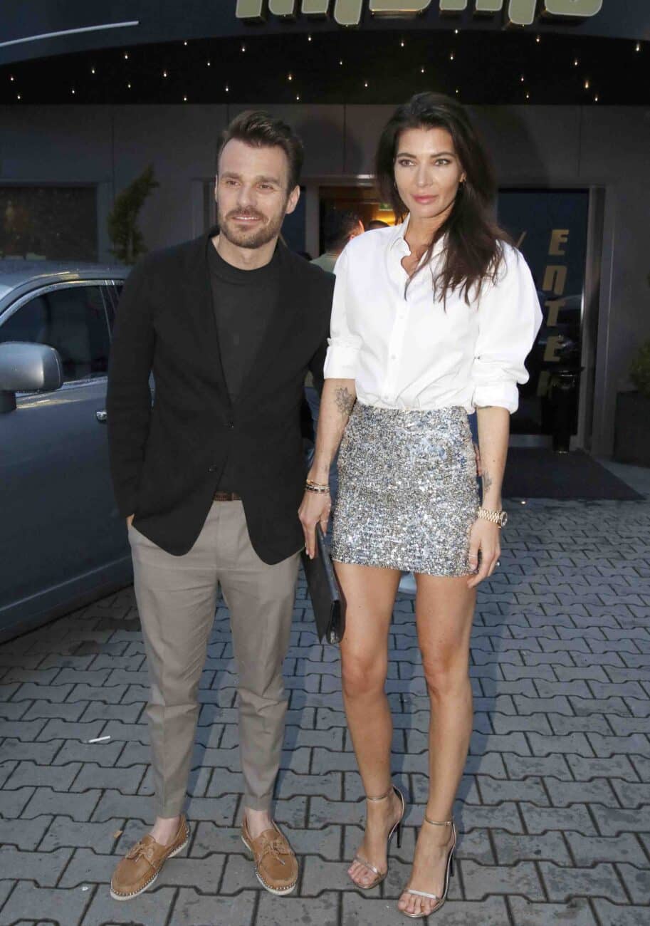 Leoš Mareš a jeho žena Monika Marešová. Foto: Nextfoto