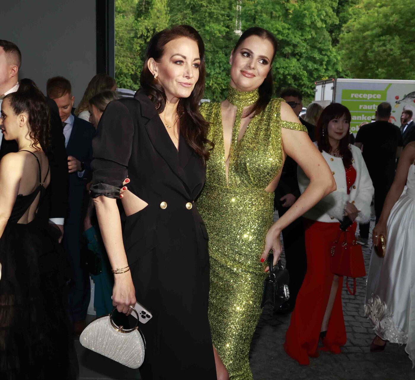 Agáta Hanychová a Ornella Koktová. Foto: Nextfoto
