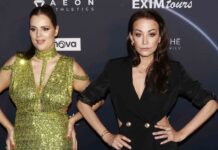 Agáta Hanychová a Ornella Koktová. Foto: Nextfoto