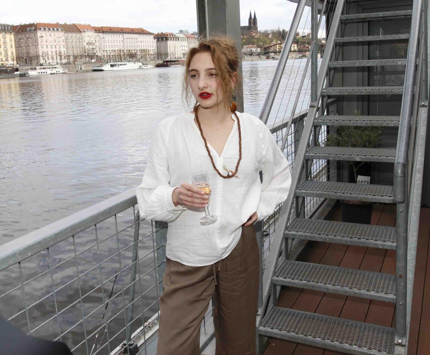 Sofie Frida Höppnerová loni na prezentaci televizního seriálu. Foto: Nextfoto