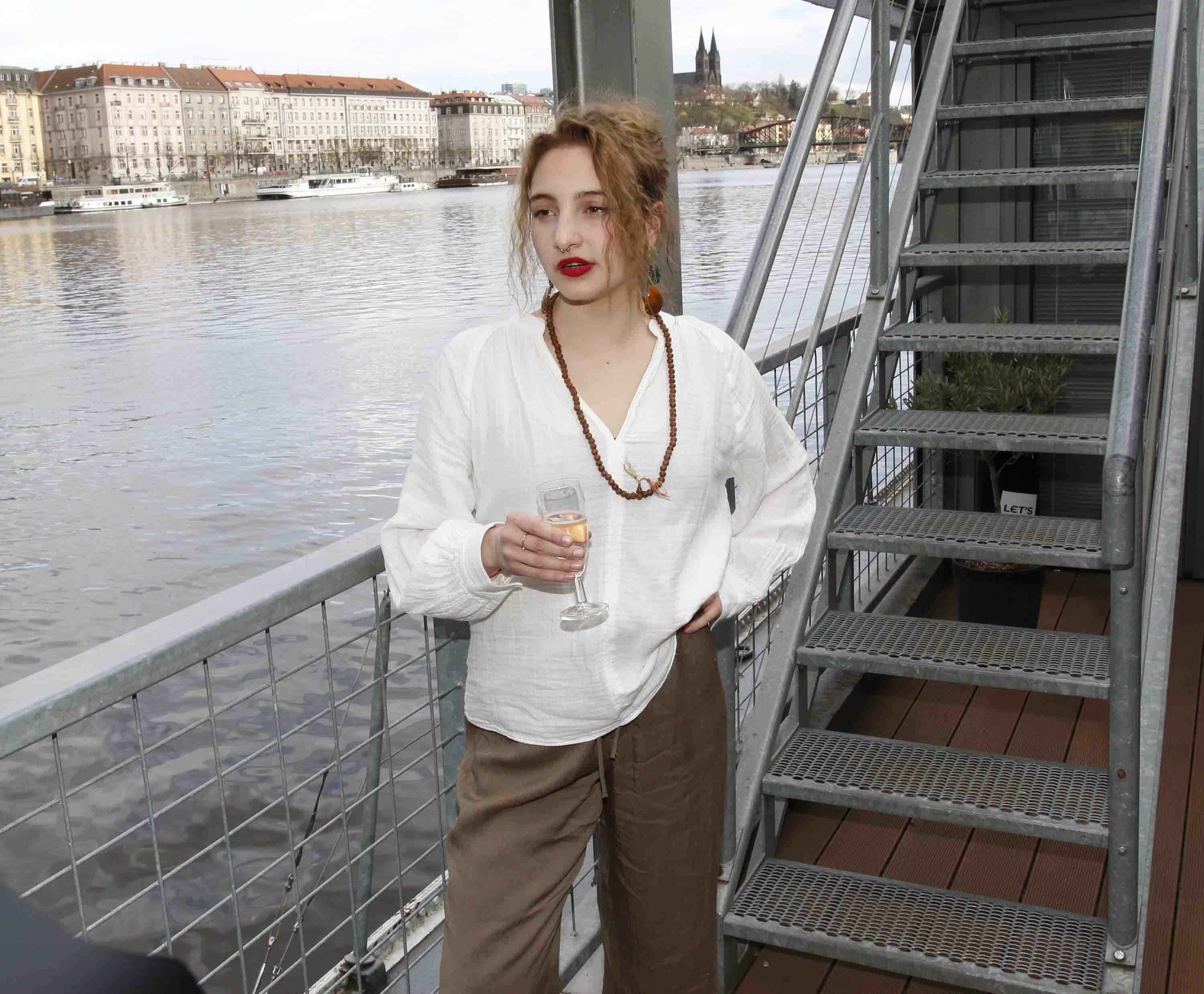 Sofie Frida Höppnerová loni na prezentaci televizního seriálu. Foto: Nextfoto