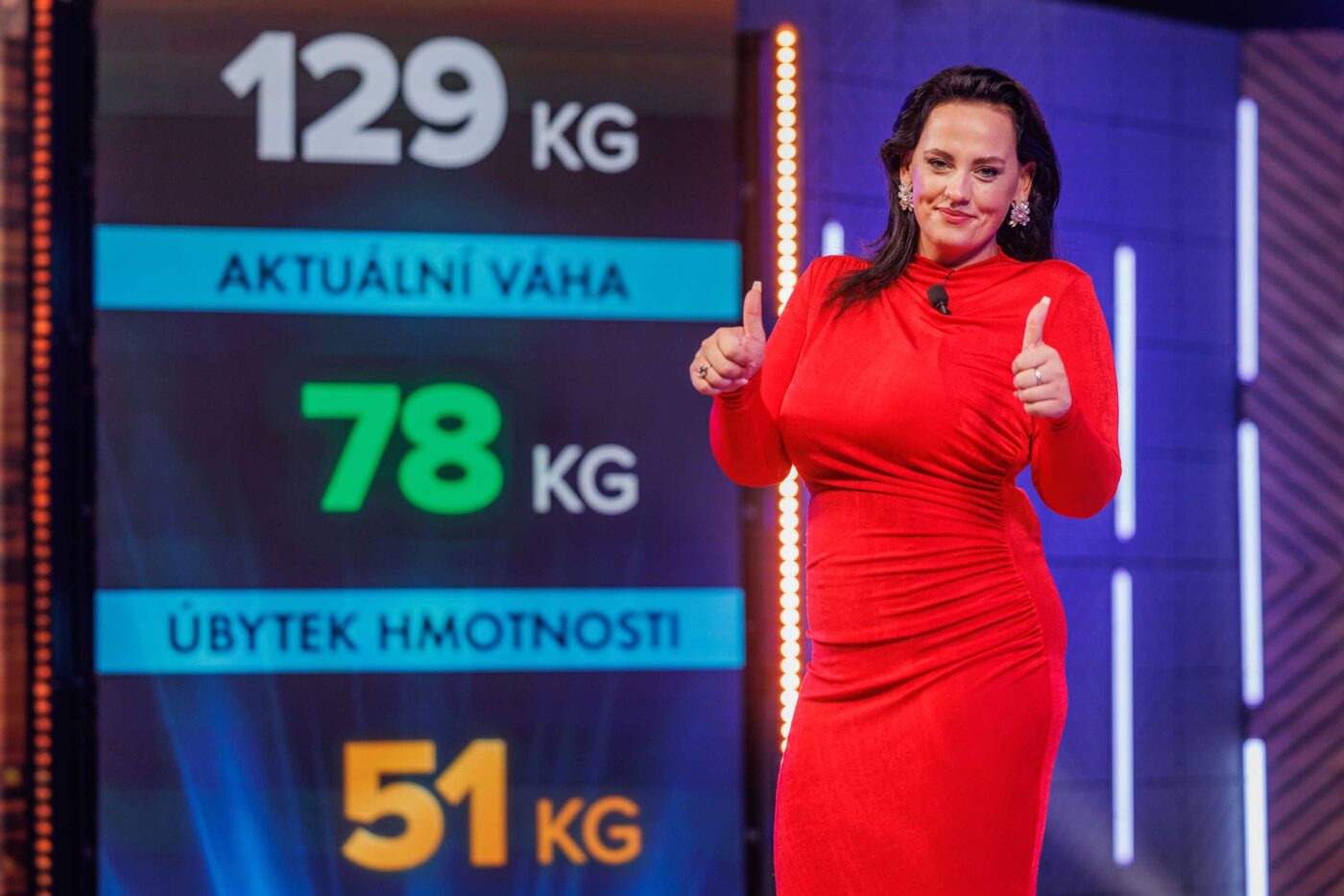 Karolína Venturová v pořadu Extrémní proměny zhubla 51 kilo,