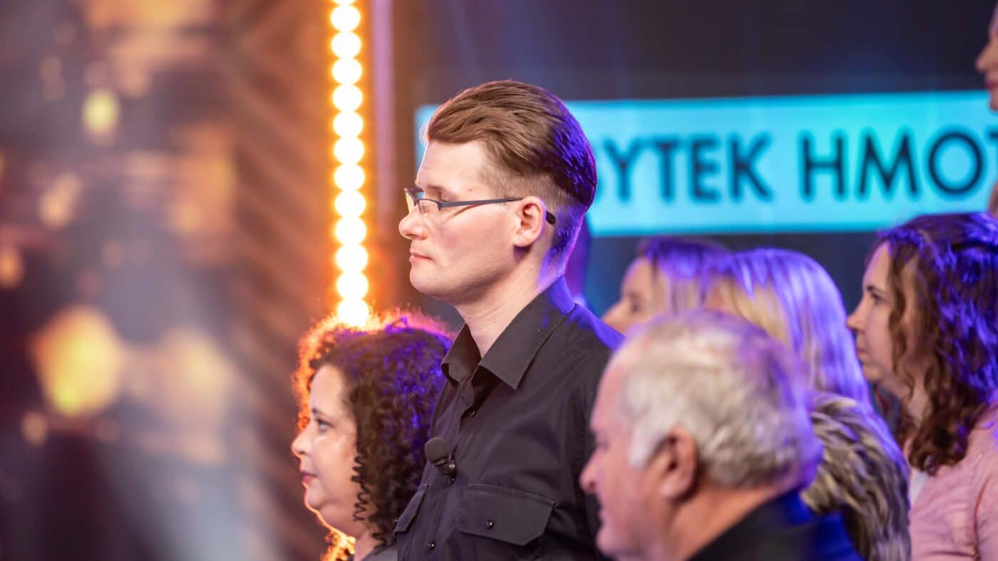 Moničin nový partner Tomáš přišel na galavečer.