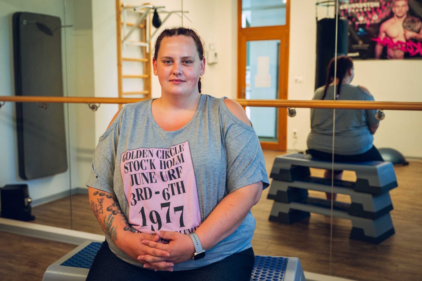 Karolína Venturová na začátku pořadu Extrémní proměny.