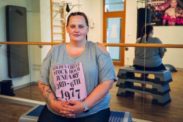 Karolína Venturová na začátku pořadu Extrémní proměny.