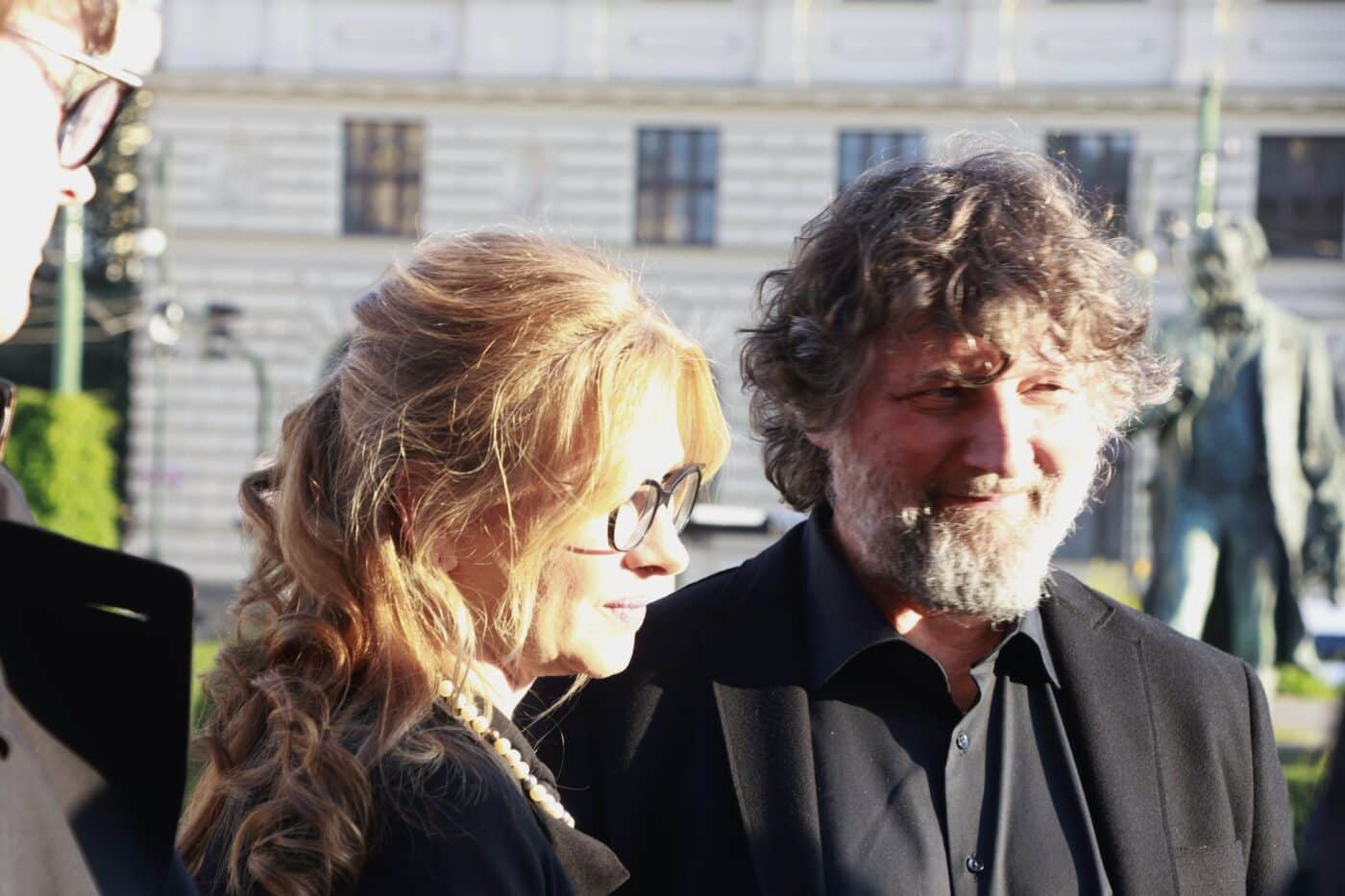 Smuteční rozloučení s Jiřím Bartoškou. Foto: Nextfoto