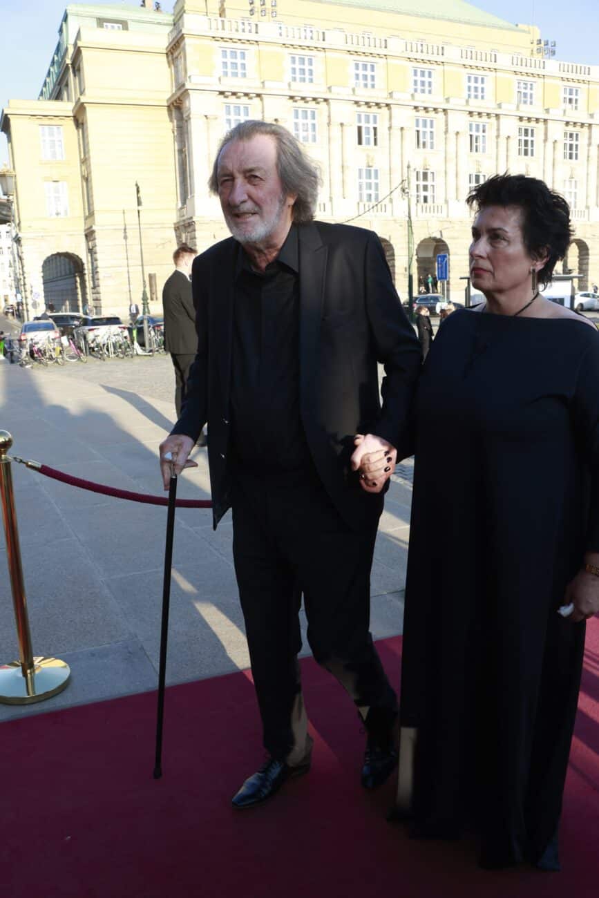 Smuteční rozloučení s Jiřím Bartoškou. Foto: Nextfoto