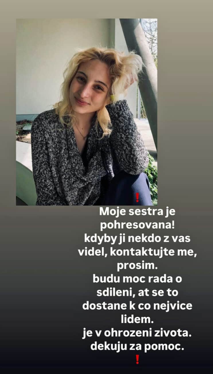Rodina pátrá po Sofii Fridě Höppnerové.