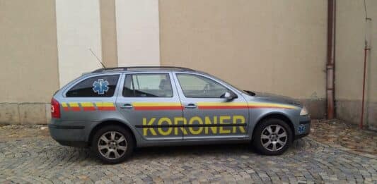 Zásah koronera. Foto: 1. koronerská