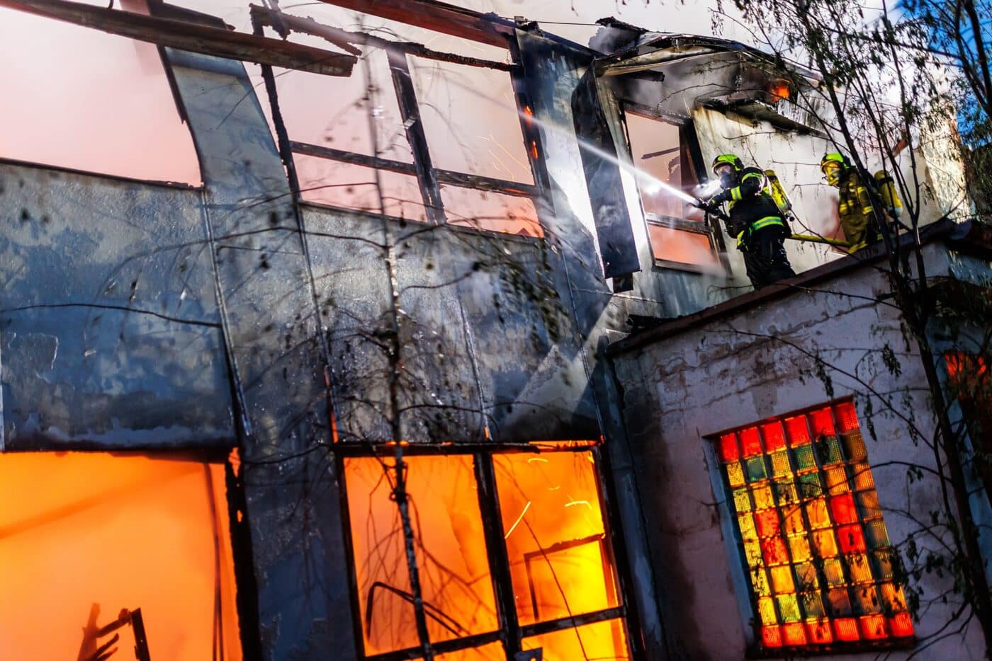 Rozsáhlý požár v Jaroměři. Michal Fanta | HZS KHK