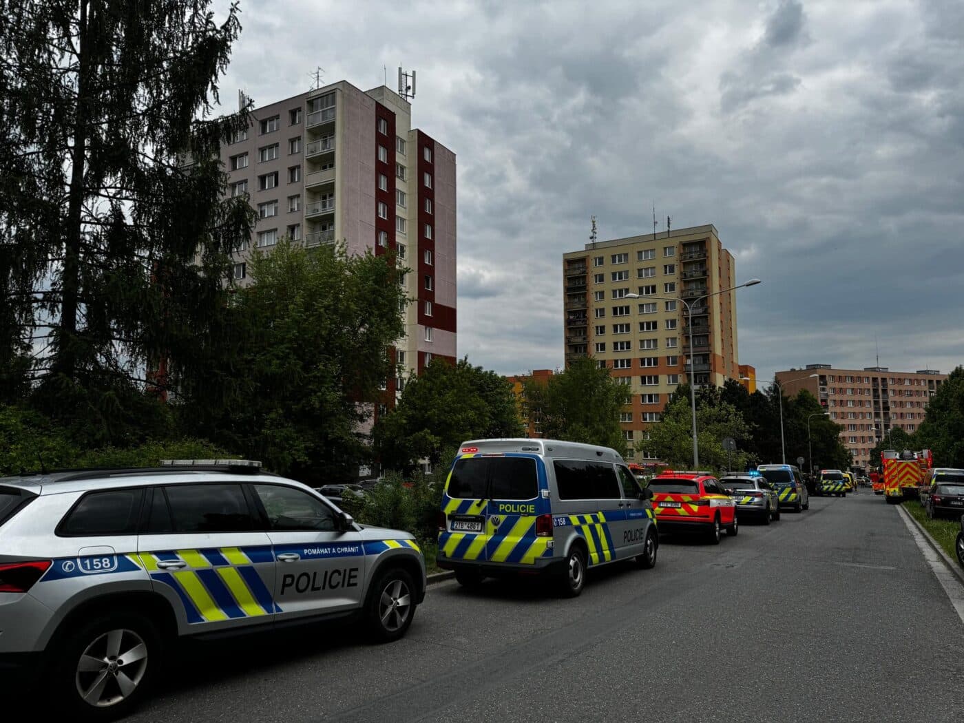 Požár v Ostravě Dubině. Foto: PČR
