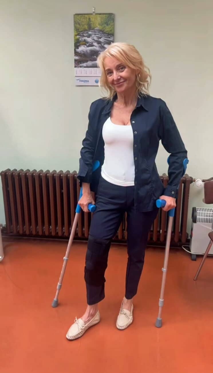 Veronika Žilková se zranila. Odneslo to koleno.