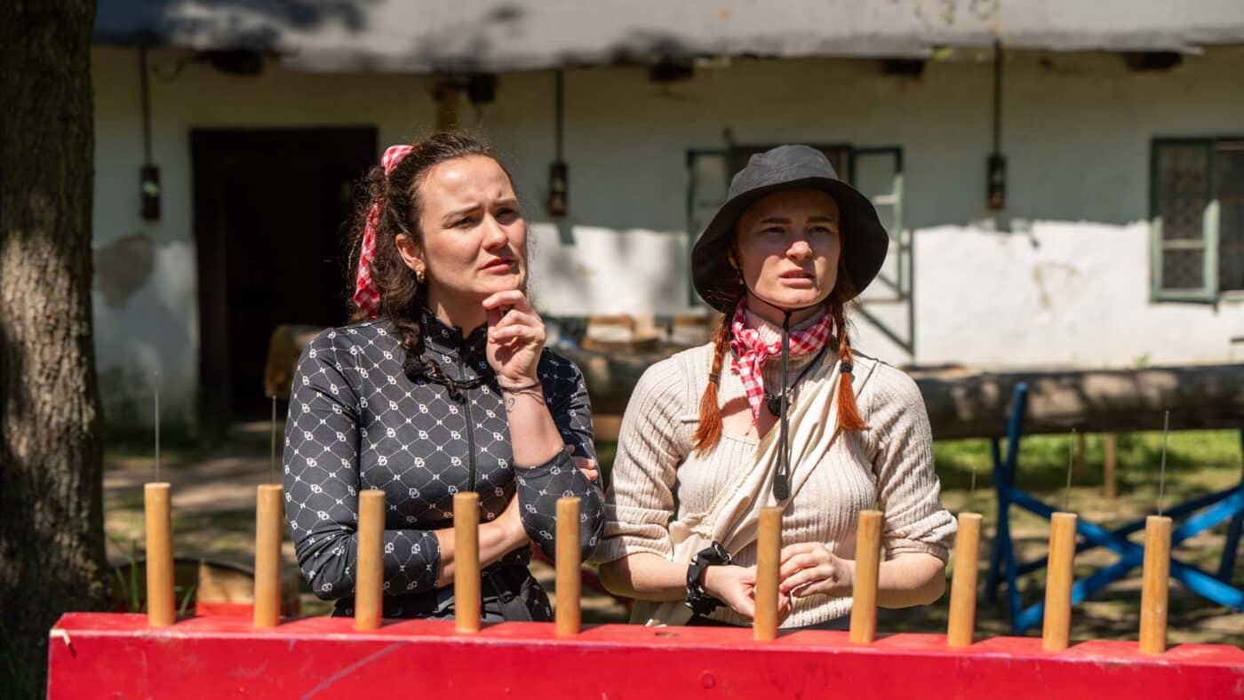 Třetí díl reality show Farma.