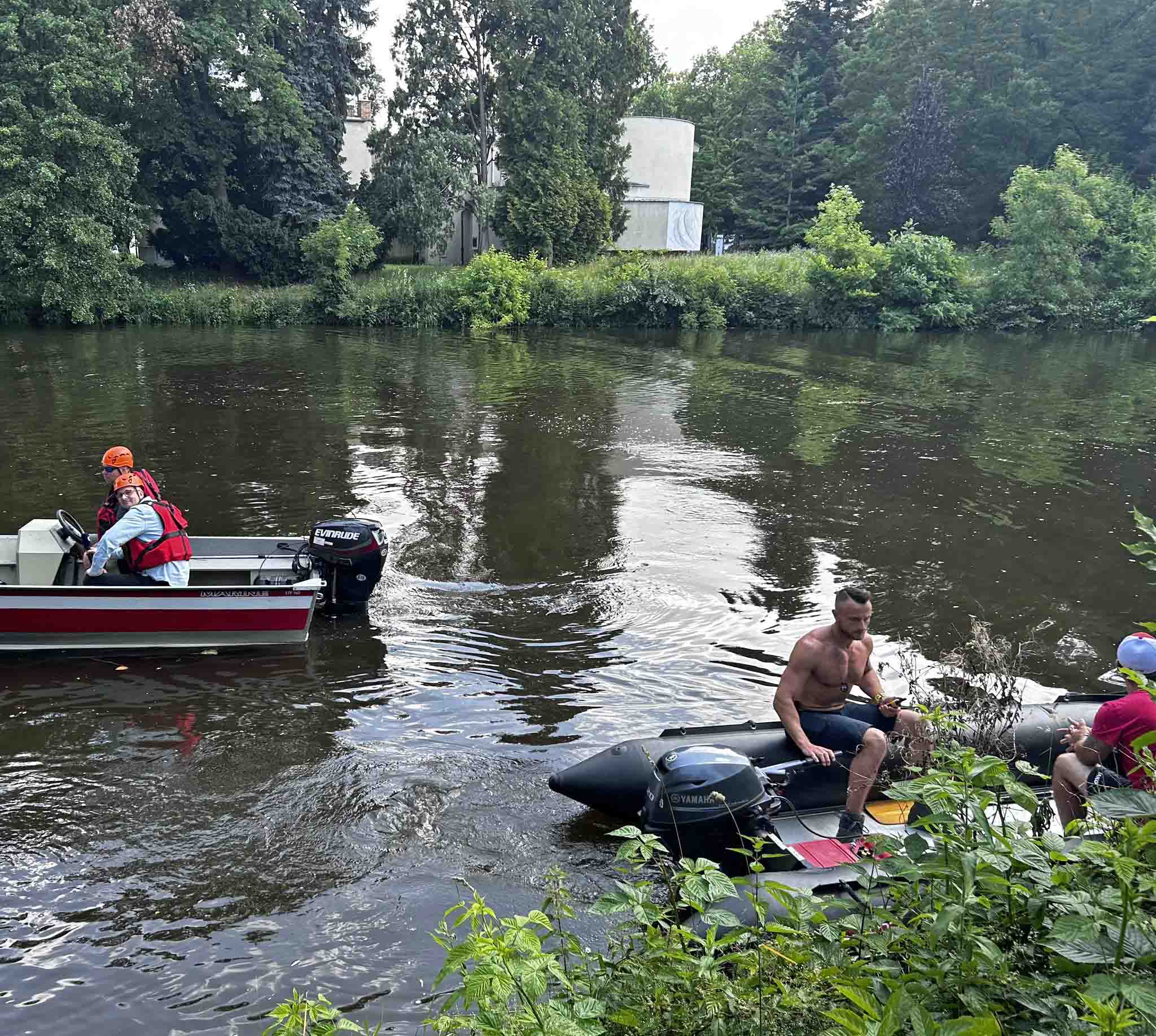 Dívka byla nalezena mrtvá ve Vltavě. Foto: PČR