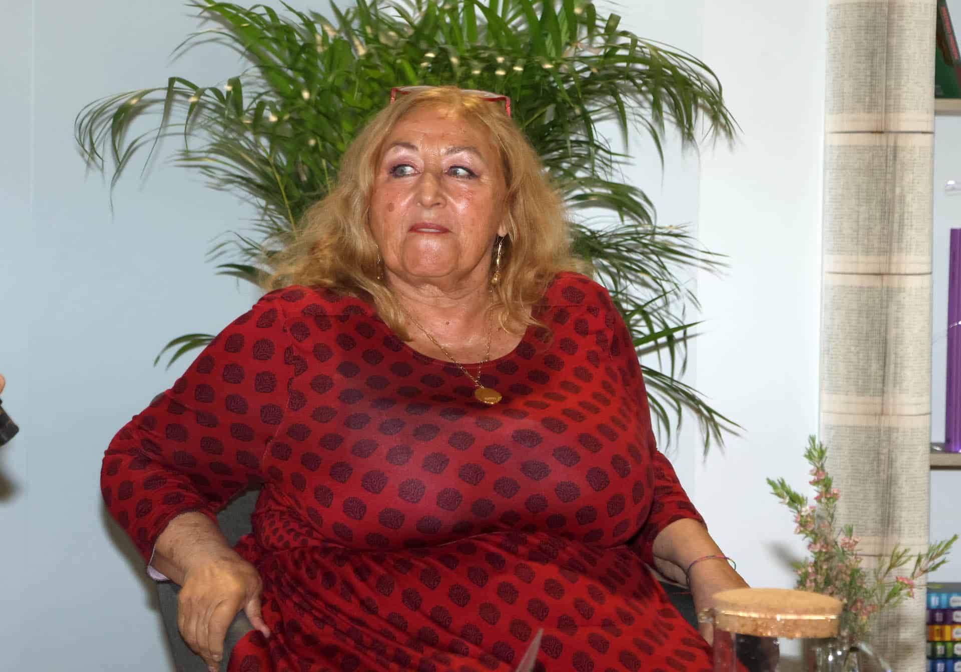 Halina Pawlowská na skutečných fotografiích ze 17. května. Foto: Nextfoto