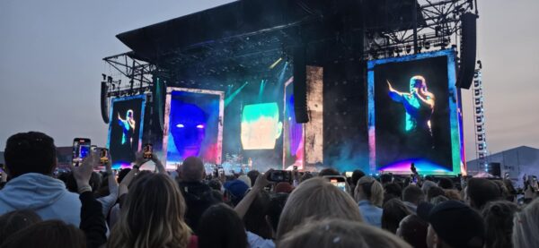 Imagine Dragons v Praze. Foto: ČRzprávy