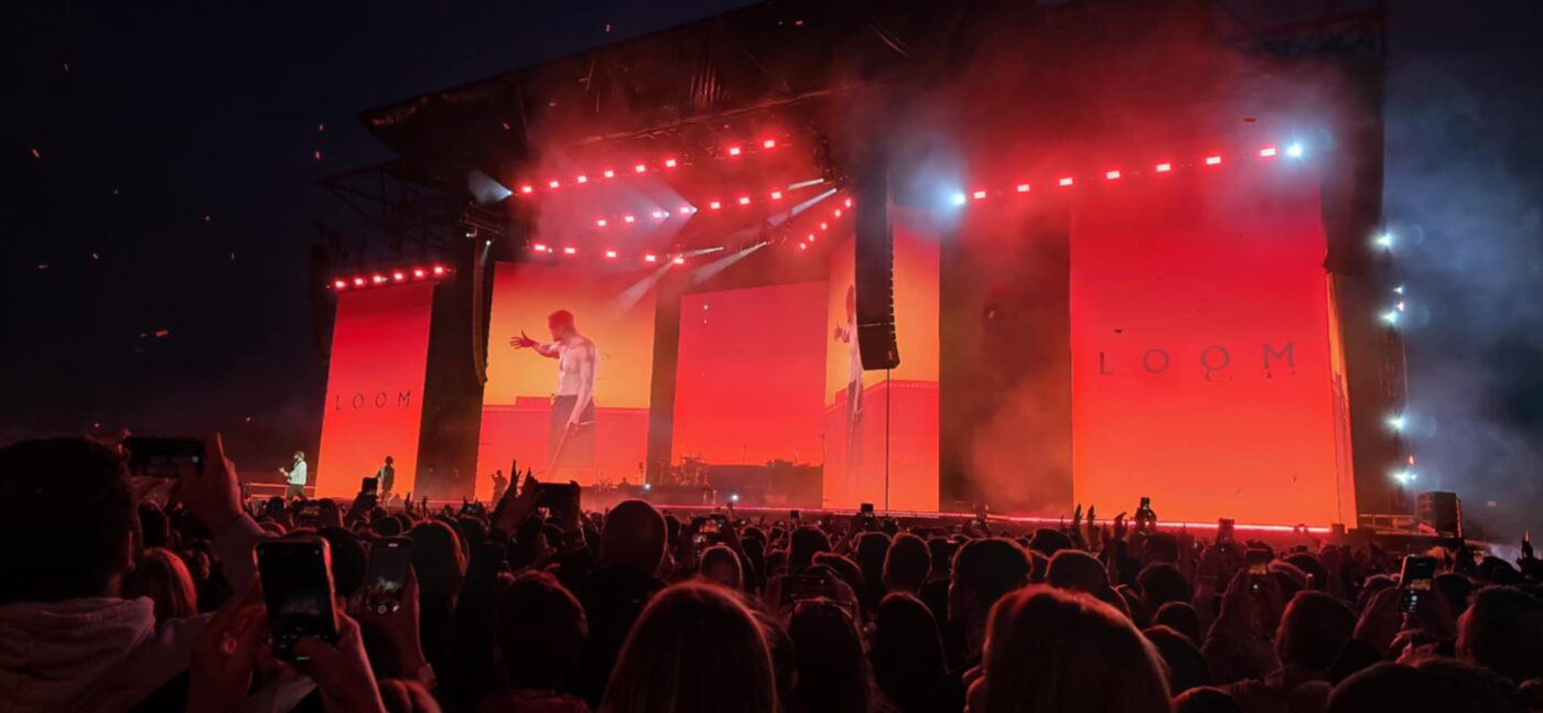 Imagine Dragons v Praze. Foto: ČRzprávy