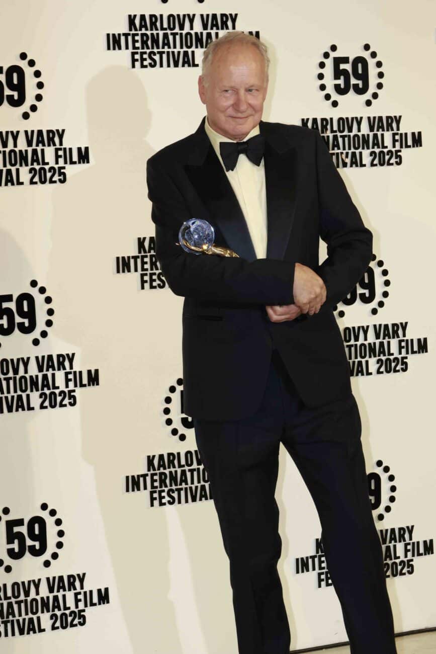 Ve Varech oceněný švédský herec Stellan Skarsgård. Foto: Nextfoto