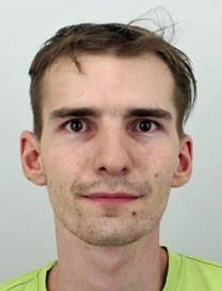 Pohřešovaný David Bergman. Zdroj: PČR