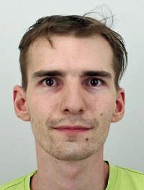 Pohřešovaný David Bergman. Zdroj: PČR
