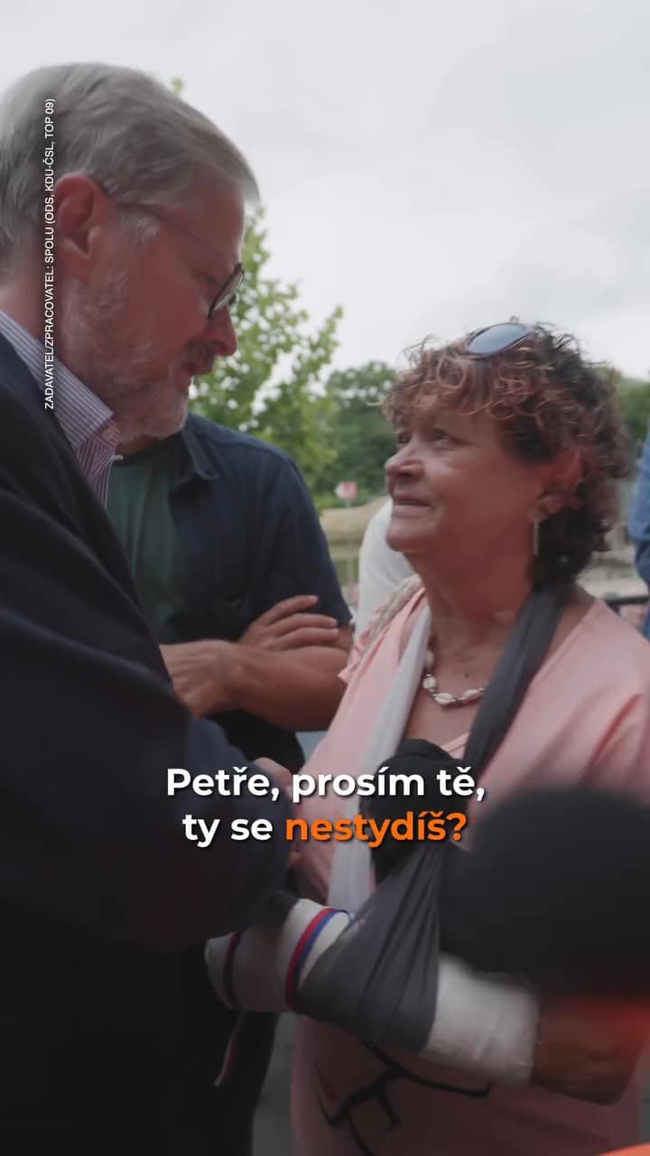 VIDEO: Nestydíš se? Ptá se žena Petra Fialy. Zdroj: ODS