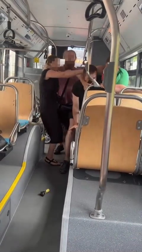 VIDEO: Rvačka revizorů a cestujících v Ostravě.