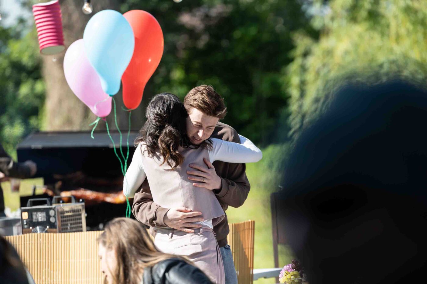 Natáčení posledního dílu seriálu Jedna rodina. Foto: TV Nova