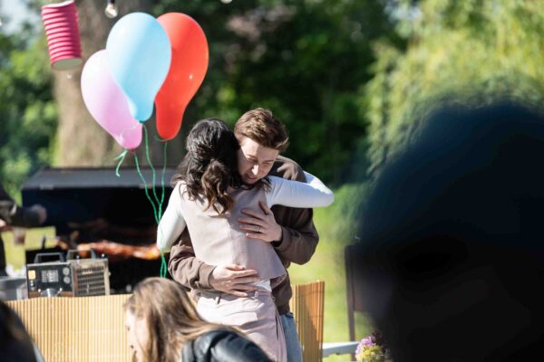 Natáčení posledního dílu seriálu Jedna rodina. Foto: TV Nova