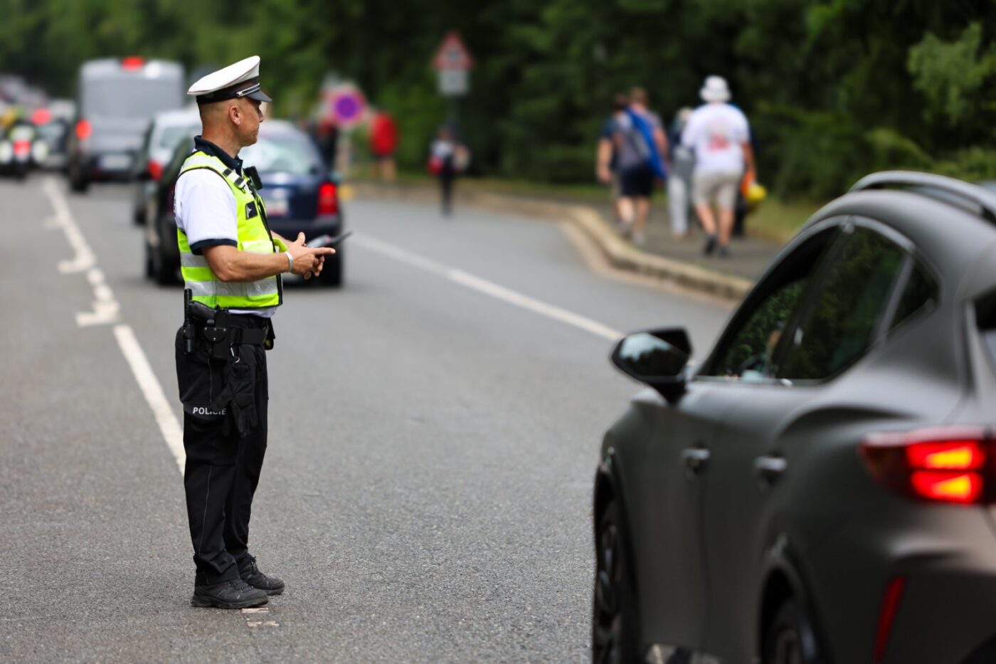 V pohotovosti jsou na MotoGP desítky policistů. Zdroj: PČR