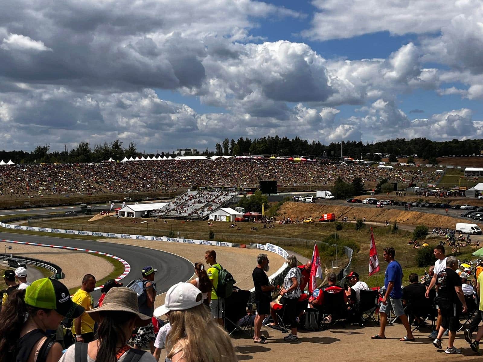 V Brně se dnes jede MotoGP. Foto: ZZS