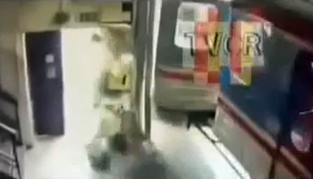 Nehoda pražského metra.