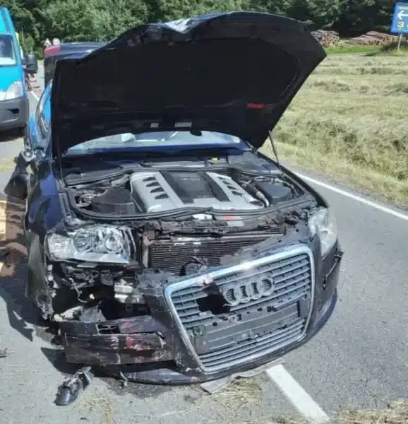 Tragická nehoda v České Třebové. Foto: HZS