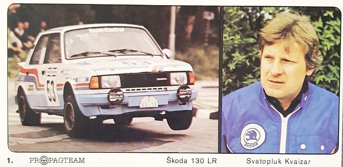 Zemřel legendární závodník Svatopluk Kvaizar.