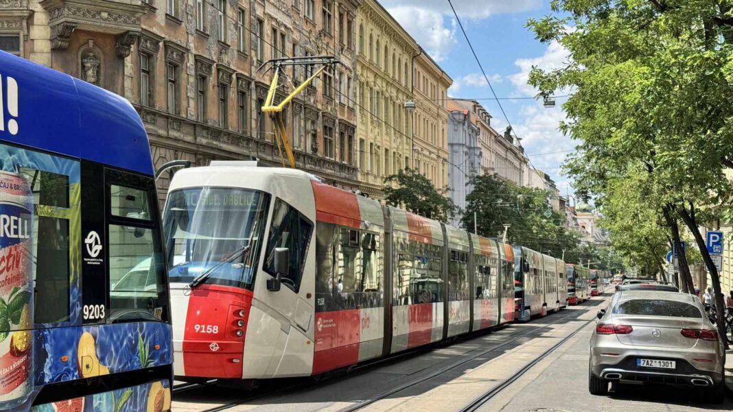 V části Prahy nejezdí ani tramvaje. Foto: DPP