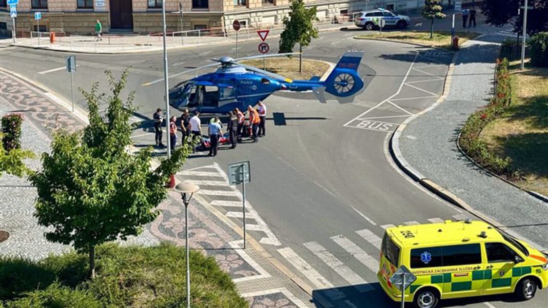 V Mladé Boleslavi spadlo dítě ze stromu. Foto: město MB