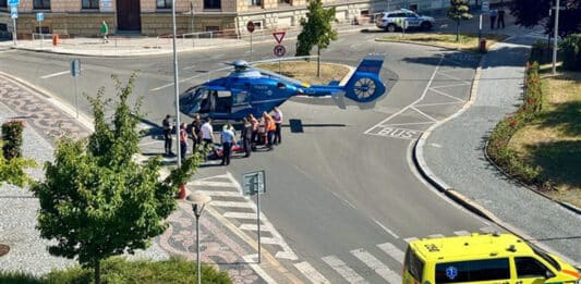 V Mladé Boleslavi spadlo dítě ze stromu. Foto: město MB