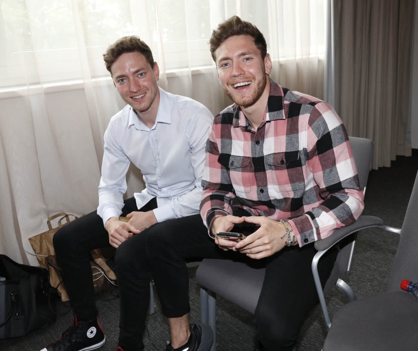 Miroslav Dubovický se svým bratrem Martinem. Foto: Nextfoto