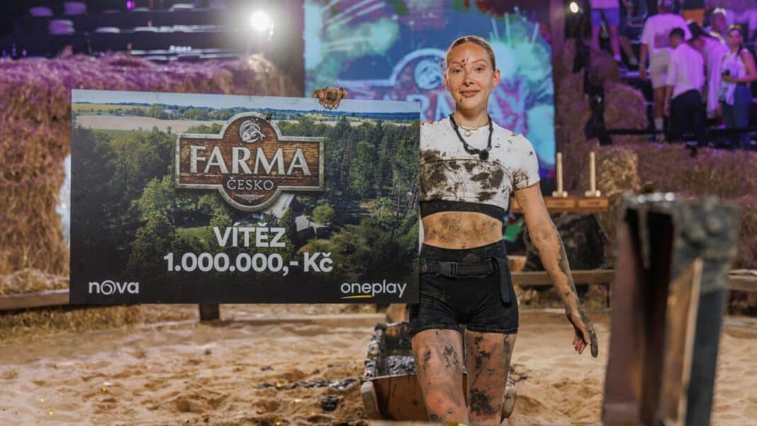 Show Farma Česko 2025 vyhrála Veronika Veve Přikrylová. Foto: Nova