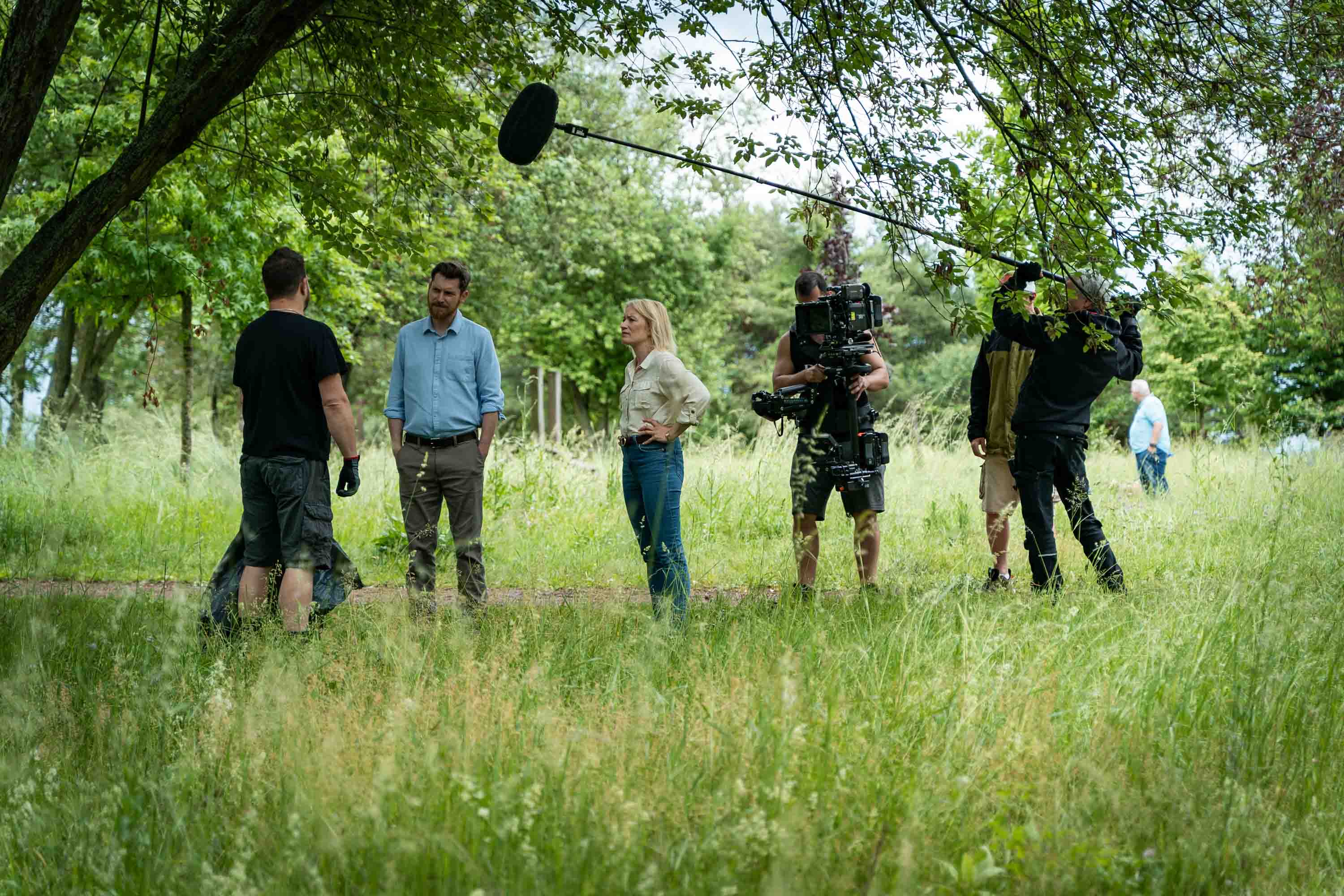 Natáčení nové řady Kriminálky Anděl. Foto: TV Nova