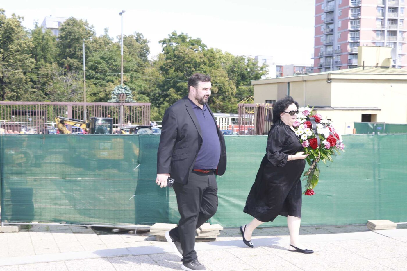 Rozloučit se přišel též režisér Tomáš Magnusek. Foto: Nextfoto