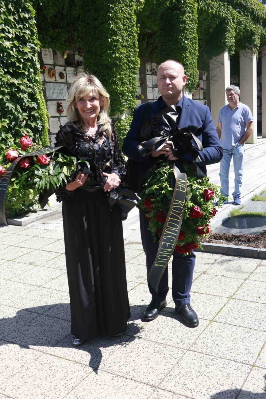 Se Zuzanou Bubílkovou Jiří Krampol chvíli pracoval, pak se ale rozhádali. Foto: Nextfoto