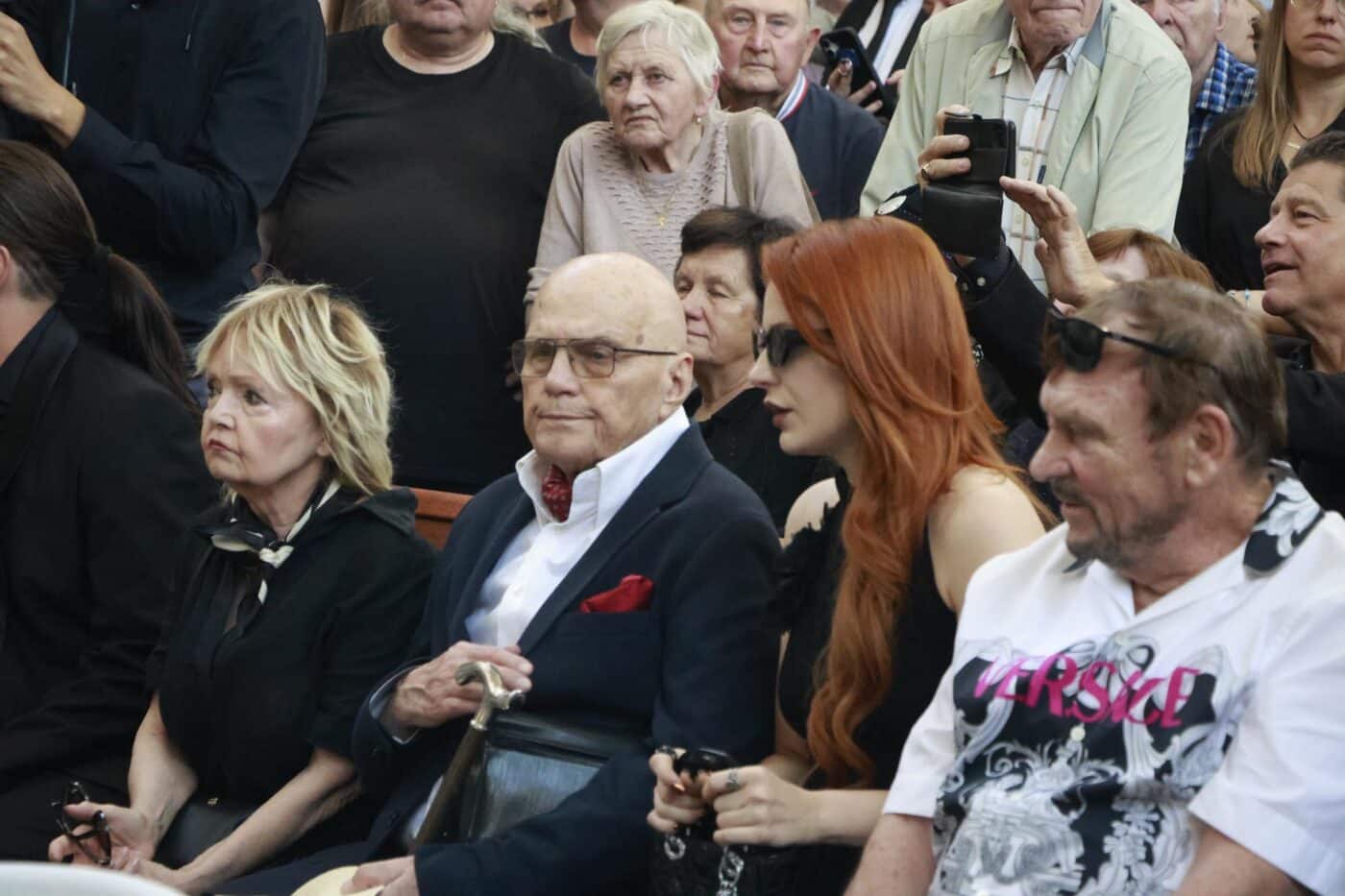 Smuteční obřad herce Jiřího Krampola. Foto: Nextfoto