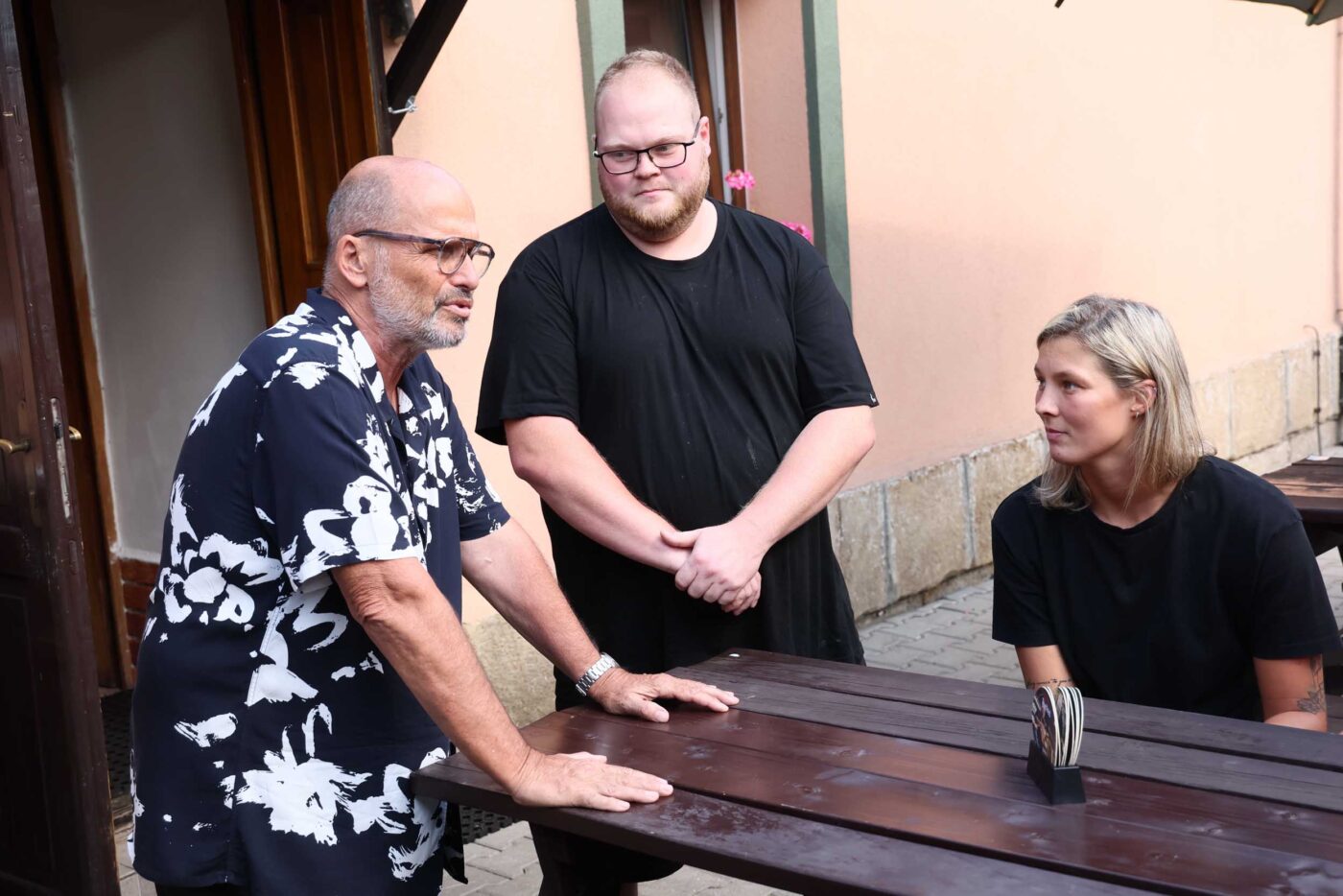 Zdeněk Pohlreich v restauraci Ořechovka. Foto: Prima