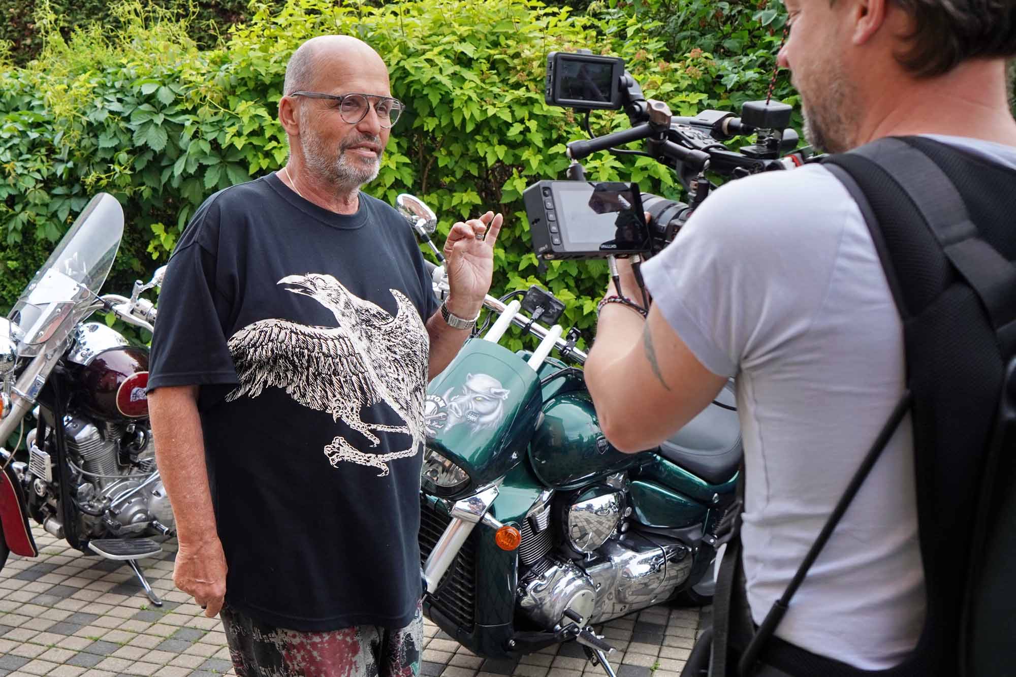 Zdeněk Pohlreich při natáčení prvního dílu nové řady Ano, šéfe. Foto: Prima