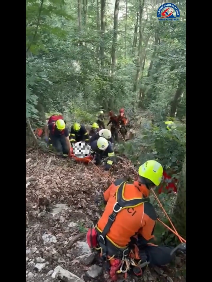 VIDEO: Záchranná akce na Bezdězu. Autor: nprap. Radek Piskač